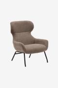 Kave Home - Lænestol - belina - Brun - Lænestole - - Homeroom