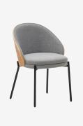 Kave Home - Spisebordsstol - eamy 2-pak - Grå - Stole - - Homeroom
