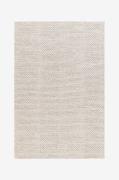 KM Home - Uldtæppe Vasa - Beige - Uldtæpper - - Homeroom