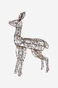 Star Trading - Outdoordecoration VickeDeer 100cm - Brun - Julepynt - -...