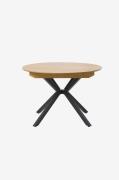 Håum - Cosmos Spisebord Ø120-170 Cm - Sort - Spiseborde - - Homeroom