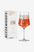 Ritzenhoff - Sommerrauch Wineglass No: 26 - Flerfarvet - Vinglas - - H...