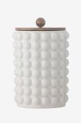 Bloomingville - Madge Krukke m/Låg - Hvid - Opbevaringsbeholdere - - H...