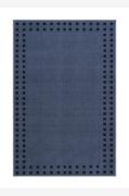 KM Home - Gummibelagt tæppe Brick - Blå - Fladvævede tæpper - - Homero...