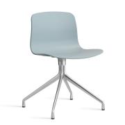 HAY About A Chair - AAC 10 - Poleret Aluminium / Dusty Blue