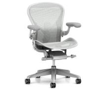 Herman Miller Aeron Mineral - A - Small / Incl Posture Fit / Standard ...
