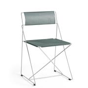 HAY X-Line Chair - Galvanised - Moss