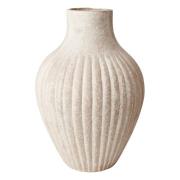 Affari of Sweden Athena vase - 37 - beige papmache