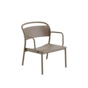 Muuto Linear Steel Lounge Armchair - Taupe