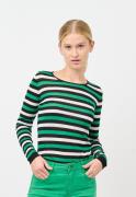 CRÉTON CRIndie Stripe merino bluse (SORT XS)