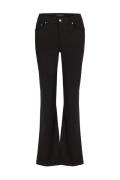 CRÉTON CRYola stay black jeans - flare (SORT 27 IN)