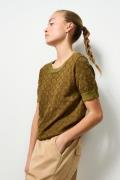 CRÉTON CRGilmore bluse  (OLIVE GREEN L)