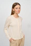 CRÉTON CRLezly o-neck cardigan (HVID S)