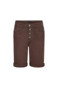 CRÉTON CRShannon shorts (DARK BROWN 33 IN)