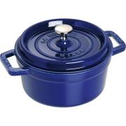 Staub Rund Gryde 22 cm 2,6 liter Blå