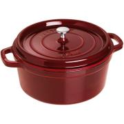 Staub Rund Gryde 28 cm 6,7 liter Grenadine