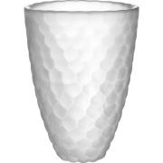 Orrefors Hallon vase 16 cm., frosted glas