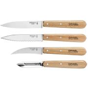 Opinel Essentials Urteknivssæt 4 dele Bøg