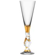 Orrefors Nobel The sparkling devil Champagneglas 19cl., klar