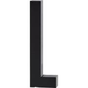 Design Letters Aluminiumsbogstav, L