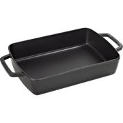 Staub La Cocotte Ovnfast fad 30 x 20 cm., sort