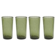 OYOY Kuki Highball glas 33 cl 4 stk, green