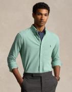 Polo Ralph Lauren Featherweight Meshlsl-knt Mand Faded Mint Langærmede...