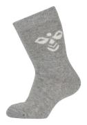 Hummel Sutton Socks Str 37-40 - Grå Strømper Bomuld hos Magasin