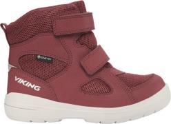 Viking Fun Warm GTX 2V Dark Pink Støvler Str 29 - Gummi hos Magasin