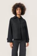 Soaked in Luxury Slcanya Akeleje Jacket Kvinde Black Overgangsjakker R...