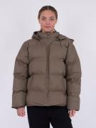 Neo Noir Fox C Water Repellent Puffer Jacket Kvinde Dark Taupe Dunjakk...