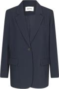 Modström Gale Blazer Kvinde Midnight Blue Blazere Str S - hos Magasin