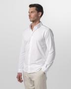 BARONS The Ambassador | White | Contemporary fit Mand White Langærmede...