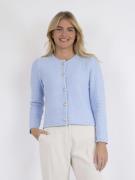 Neo Noir Limone Knit Jacket Kvinde Light Blue Overgangsjakker Str 40 -...