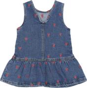 The New Tnslovia S_L Denim Dress Str 92 cm Denim - Medium Blue Denim K...