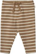 Wheat Jersey Bukser Manfred Str 62/3m - Caramel Stripe Bukser Bomuld h...