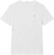 Les Deux Nørregaard Tshirt Kids Str 134/140 - White/orange Kortærmede ...