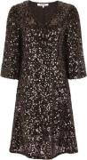 Soft Rebels Sraudrey Dress Kvinde Chocolate Plum Korte Kjoler Str L - ...