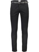 Lindbergh Chino m. Bælte & Stretch Mand Sort Chinos Str 32/30 - hos Ma...