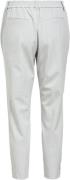 Object Objlisa Slim Pant Noos Kvinde Light Grey Melange Bukser Med Sma...