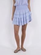 Neo Noir Kenia S Voile Skirt Kvinde Light Blue Korte Nederdele Str 40 ...