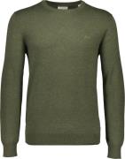 Lindbergh Mélange Round Neck Knit Mand Army Mel Sweaters Str L - Visko...