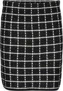 Vero Moda Vmkia NW Mini Skirt CO BOO Kvinde Black/w. Birch Korte Neder...