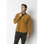 Clean Cut Copenhagen Jeppe Corduroy Shirt Mand Warm Sand Langærmede Sk...