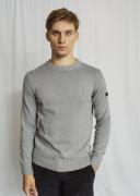 Bruun & Stengade BS Azure Regular Fit Knitwear Mand Grey Sweaters Str ...