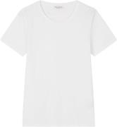 Marc O’Polo Tshirt, Short Sleeve, Round Neck Kvinde White Kortærmede T...