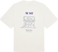 Woodbird Wbbose Spot Tee Mand Off White Kortærmede T-shirts Str L - ho...