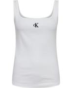 Calvin Klein CK RIB Tank TOP Kvinde Yaf Tanktoppe Str L - hos Magasin