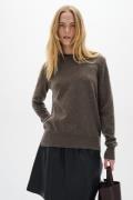 InWear Lukkaiw Crewneck Pullover Premium - 100% Cashmere Kvinde Brown ...