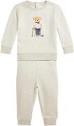 Polo Ralph Lauren Graphic Fleecels Bear Set-st-pns Str 6M / 6-9 mdr - ...